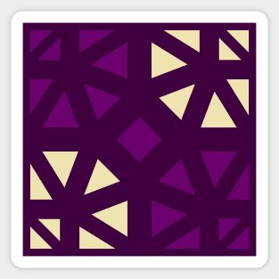 gmtrx purple dark purple light yellow lawal f110 matrix Sticker